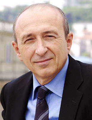 Portrait de Gérard Collomb. Droits Réservés